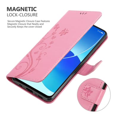 Oppo Reno6 5G Suojakuori Lompakkokotelo