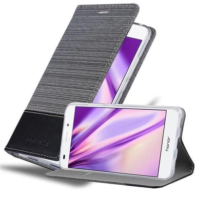 Honor 5C Suojakuori Lompakkokotelo (harmaa)