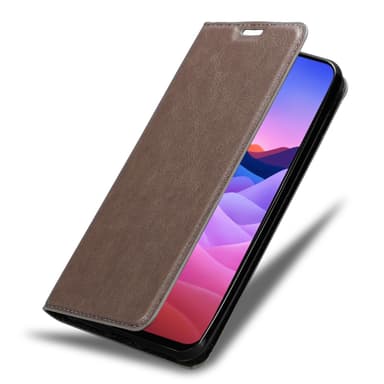 ZTE Blade V2020 Suojakuori Lompakkokotelo (Ruskea)