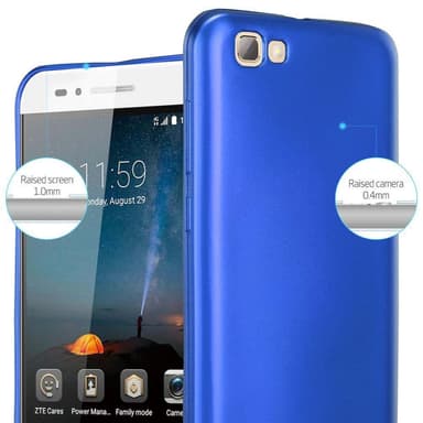 ZTE Blade A612 Suojakuori Kotelo (Sininen)