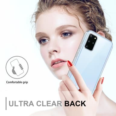 Samsung Galaxy S20 PLUS Suojakuori Cover (Läpinäkyvä)