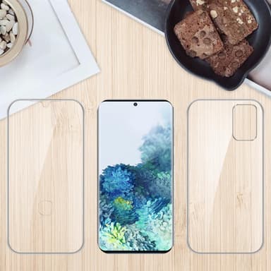 Samsung Galaxy S20 PLUS Suojakuori Cover (Läpinäkyvä)