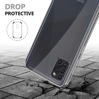 Samsung Galaxy A31 Suojakuori Cover (Läpinäkyvä)