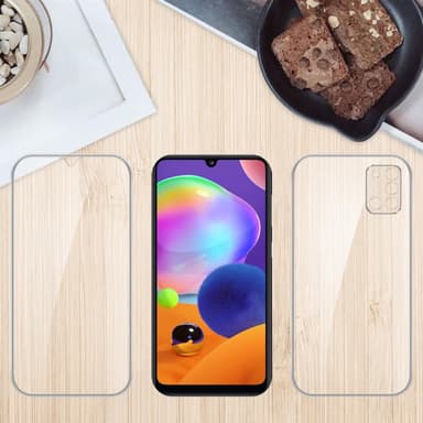 Samsung Galaxy A31 Suojakuori Cover (Läpinäkyvä)
