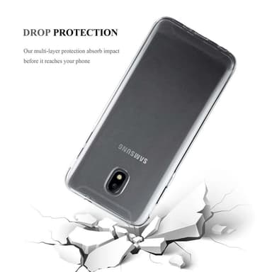 Samsung Galaxy J7 2018 Suojakuori Kotelo (Läpinäkyvä)