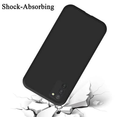 Samsung Galaxy A03s Suojakuori Kotelo Case (Musta)