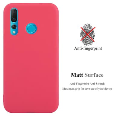 Suojakuori Huawei NOVA 4 Kotelo (Punainen)