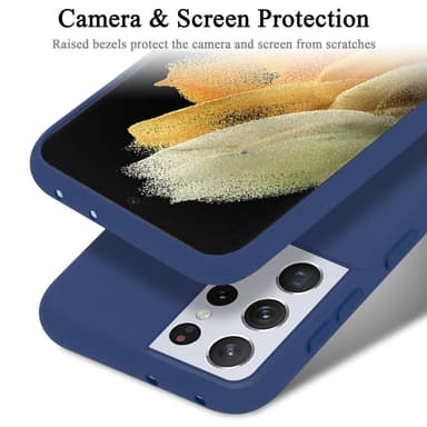 Samsung Galaxy S21 ULTRA Suojakuori Kotelo (Sininen)