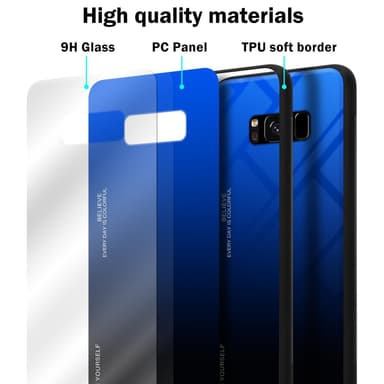 Suojakuori Samsung Galaxy S8 Kotelo (Musta)