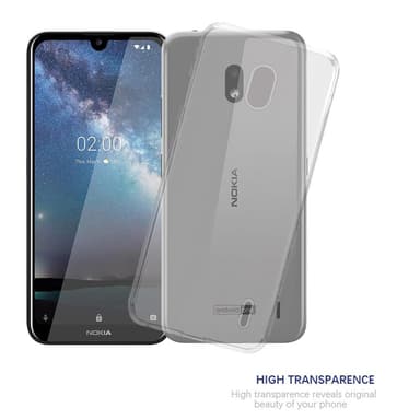 Nokia 2.2 Suojakuori Kotelo (Läpinäkyvä)