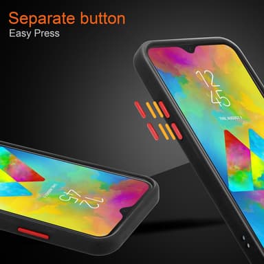 Samsung Galaxy M20 Suojakuori Kotelo (Läpinäkyvä)