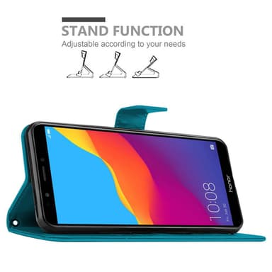 Honor 7C / Huawei Y7 2018 Suojakuori Lompakkokotelo