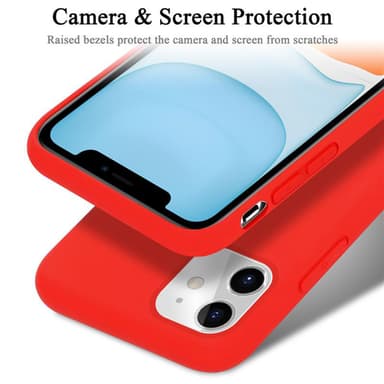 iPhone 11 Suojakuori Kotelo Case (Punainen)