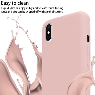 Suojakuori iPhone XS MAX Kotelo (Vaaleanpunainen)