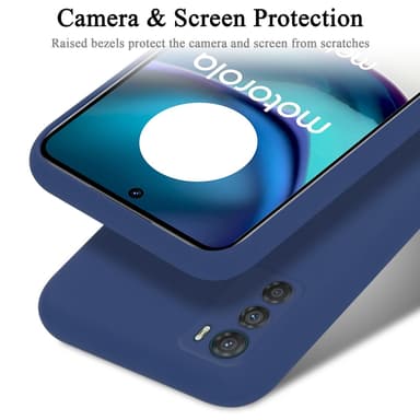 Motorola MOTO G42 Suojakuori Kotelo Case (Sininen)