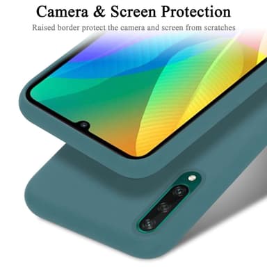 Huawei Y6P Suojakuori Kotelo Case (Green)