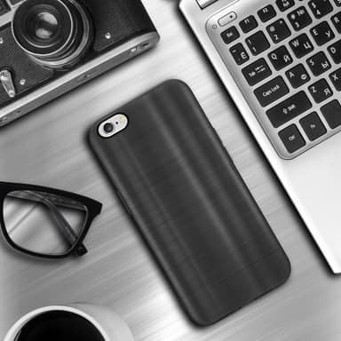 Suojakuori iPhone 6 / 6S Kotelo (Musta)