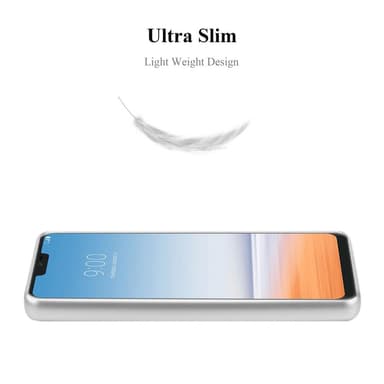 LG G7 ThinQ / FIT / ONE Suojakuori Kotelo (Hopea)