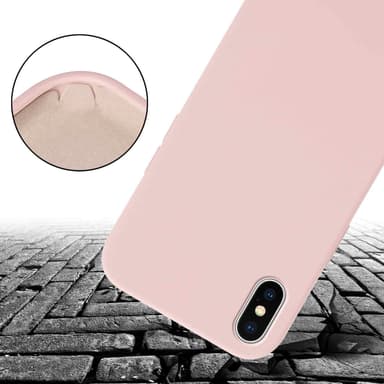 Suojakuori iPhone XS MAX Kotelo (Vaaleanpunainen)