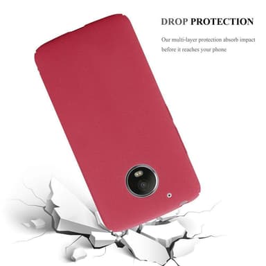Motorola MOTO G5 Suojakuori Kotelo Case (Punainen)
