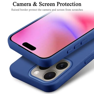 iPhone 16 PRO Suojakuori Kotelo Case (Sininen)