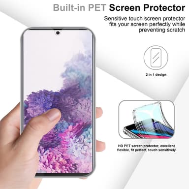 Samsung Galaxy A71 5G Suojakuori Cover (Läpinäkyvä)