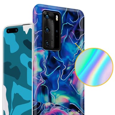 Huawei P40 PRO / P40 PRO+ Suojakuori Lompakkokotelo