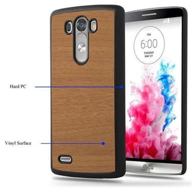 LG G3 Suojakuori Kotelo (Ruskea)