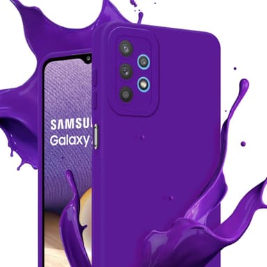 Samsung Galaxy A32 5G Suojakuori Kotelo (Violetti)