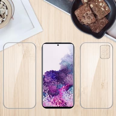 Samsung Galaxy A71 5G Suojakuori Cover (Läpinäkyvä)