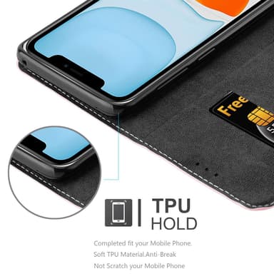 iPhone 11 Suojakuori Case (Vaaleanpunainen)