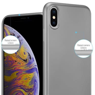 iPhone XS MAX Suojakuori Kotelo (harmaa)