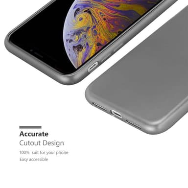 iPhone XS MAX Suojakuori Kotelo (harmaa)