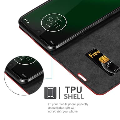 Motorola MOTO G7 / G7 PLUS Suojakuori Lompakkokotelo