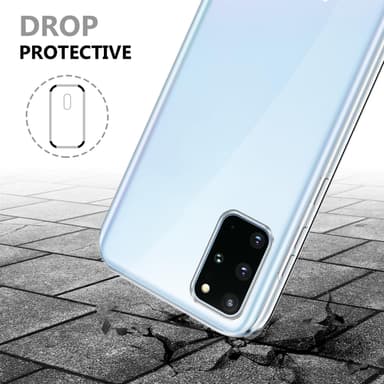 Samsung Galaxy S20 PLUS Suojakuori Cover (Läpinäkyvä)