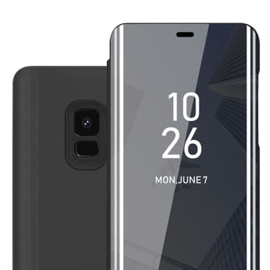Suojakuori Samsung Galaxy S9 Lompakkokotelo (Musta)