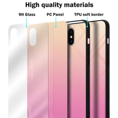 Suojakuori iPhone X / XS Kotelo (Musta)