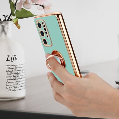 Huawei P40 PRO Suojakuori Kotelo (Turkoosi)
