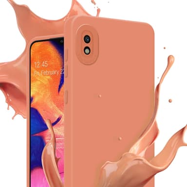 Samsung Galaxy A10 Suojakuori Kotelo (Oranssi)