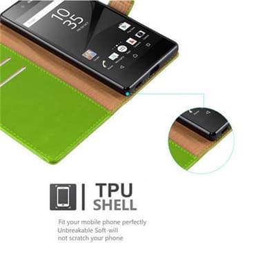 Sony Xperia Z5 Suojakuori Lompakkokotelo Case Cover