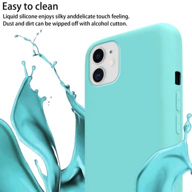 Suojakuori iPhone 11 Kotelo Ketju (Turkoosi)