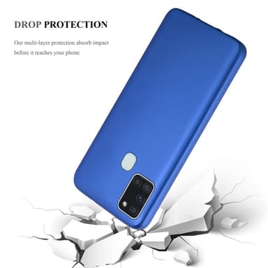 Samsung Galaxy A21s Suojakuori Kotelo (Sininen)