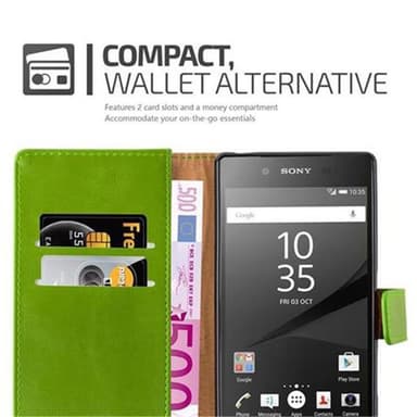 Sony Xperia Z5 Suojakuori Lompakkokotelo Case Cover