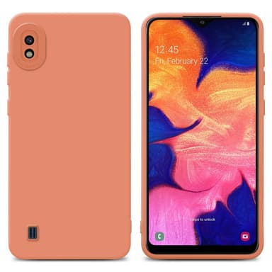 Samsung Galaxy A10 Suojakuori Kotelo (Oranssi)
