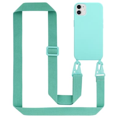 Suojakuori iPhone 11 Kotelo Ketju (Turkoosi)