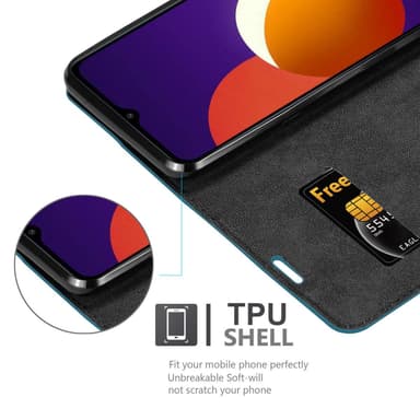 Samsung Galaxy A12 / M12 Suojakuori Lompakkokotelo
