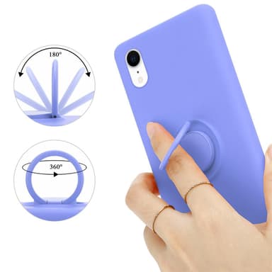 iPhone XR Suojakuori Case Kotelo (Violetti)