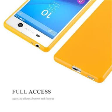 Sony Xperia M5 Suojakuori Kotelo (Keltainen)