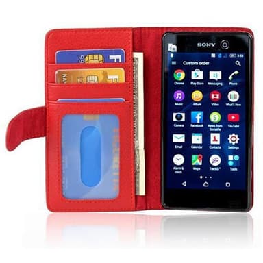 Sony Xperia M5 Suojakuori Kotelo (Punainen)