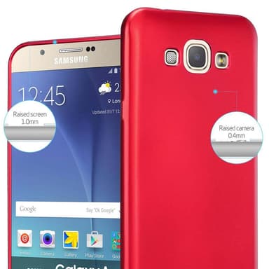 Samsung Galaxy A8 2015 Suojakuori Kotelo (Punainen)